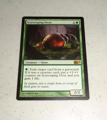 ~1x Scavenging Ooze X1 ~LP~ Core 2014 M14 Magic The Gathering MTG~ • $1.44