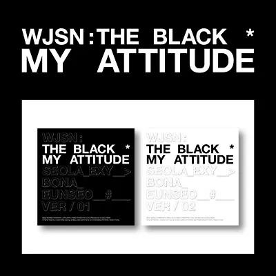 WJSN : THE BLACK MY ATTITUDE 1st Single 2SET CD+Photobook+Photocard+Etc+Tracking • $101.19