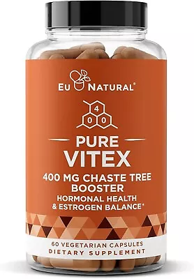 Vitex Pure 400mg Apoya Los Niveles De Estrógeno Y Progesterona Regula Tu Ciclo • $39.99