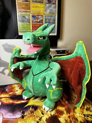 Charizard Fusion Rayquaza Pokemon Plush Soft Toy 24cm • £24.99