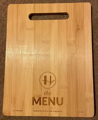 £4 • Buy Menu Branded Wooden Chopping Board, Apron & Tea Towel