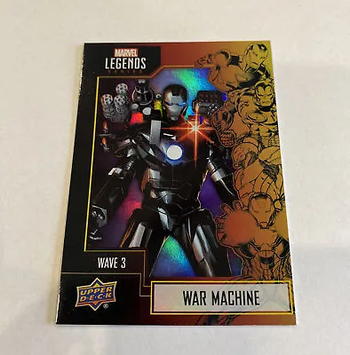 Upper Deck Marvel Legends GameStop Wave 3 Trading Card Foil 37 War Machine Holo • $42.81