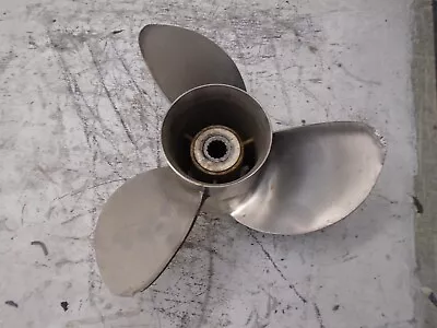 USED 150-175-200hp YAMAHA STAINLESS STEEL 17M OUTBOARD PROPELLER 17P PROP • $89.40