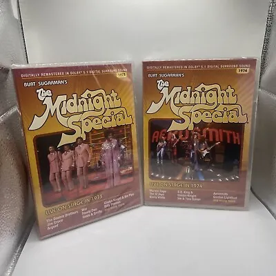 NEW Burt Sugarman's The Midnight Special: Live On Stage In 1973 And 1974 DVD LOT • $6.99