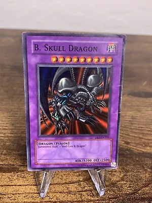 Yugioh: B. Skull Dragon - DB1-EN153 - Super Rare - Unlimited - Heavily Played • $6.93