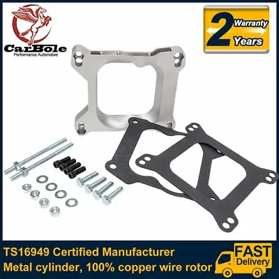 4 BARREL Kit For CARBURETOR ADAPTER PLATE SET FOR QUADRAJET MANIFOLD #1932 NEW • $22.99