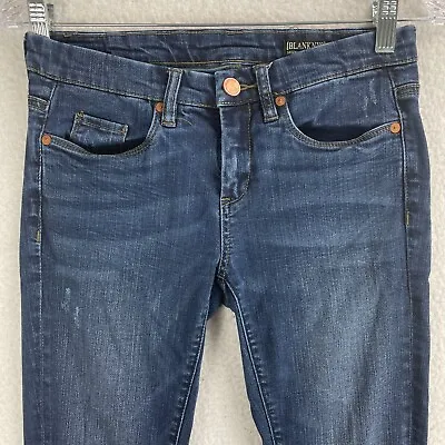 £0.82 • Buy BlankNYC Womens Size 26 Regular Skinny Clasique Low Rise Dark Denim Blue Jeans