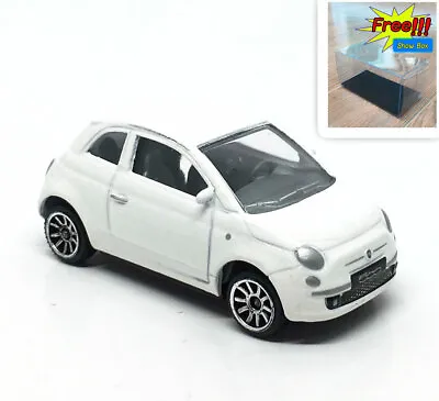 Majorette Fiat 500 White 1:55 (3 Inches) 286C No Package • $12.72