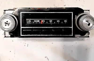 VINTAGE 1970s 1980s GM DELCO AM RADIO FOR CHEVY & GMC TRUCKS & CARS 1182947 • $24