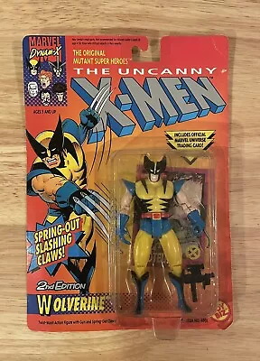 The Uncanny X-Men: Wolverine W/ Spring-Out Slashing Claws ToyBiz 1992 NEW 2nd Ed • $54.99