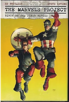 MARVELS PROJECT Birth Of The Super-Heroes HC Hardcover Ed Brubaker SEALED NEW NM • £21.69