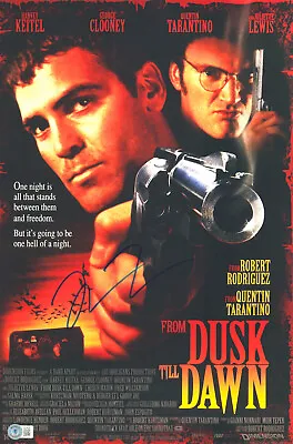 Quentin Tarantino Signed Autograph From Dusk Till Dawn 12x18 Photo Poster Bas • $1000