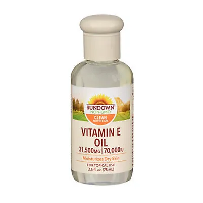 Sundown Naturals Vitamin E Oil 2.5 Oz 70000 IU • $13.14