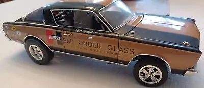 Hemi Under Glass 1966 Plymouth Barracuda Highway 61 1:18 Diecast Metal Model Car • $95