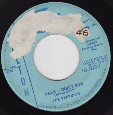 The Ventures – Walk -- Don't Run 1960 Dolton Surf Rock VG+ • $6