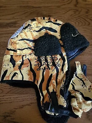 Ed Hardy Snow Hat Tiger Color Vintage Snow Beanie MENS ONE SIZE  • $31