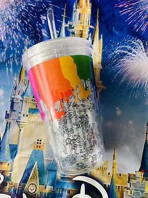 $24.95 • Buy Disney Ink & Paint Characters Tumbler Small Splash Mountain Brer Rabbit Fox New