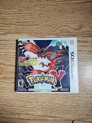 Pokemon Y (Nintendo 3DS)  Case And Manual And Inserts NO GAME Scizor Variant  • $43.74