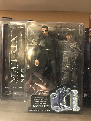 McFarlane The Matrix Series 1 NEO (LOBBY SCENE) Action Figure NEW • $80