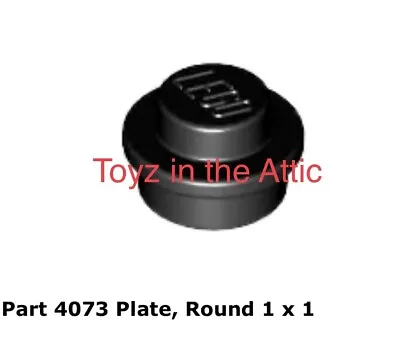 Lego 2x 4073 Plate Round 1 X 1 6932 Futuron • $6.31