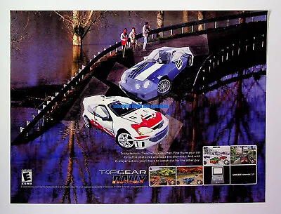 Top Gear Rally Kemco 2003 Game Boy Trade Print Magazine Ad Poster ADVERT • $9.99