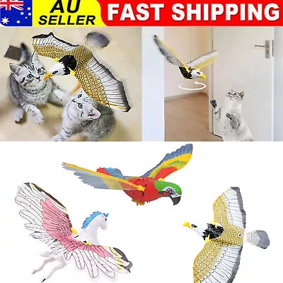 Electric Hanging Eagle Flying Bird Toys Simulation Bird Toy Interactive Cat Toy • $6.99