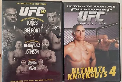 UFC 152 And Ultimate Knockout 4 Bulk Lot Of 2 • $7.89