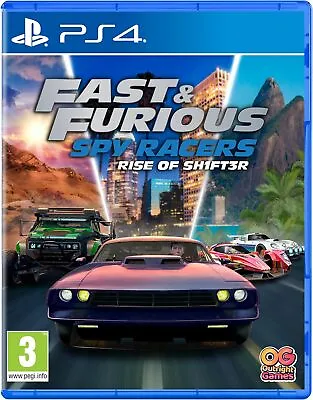 Fast And Furious Spy Racers Rise Of SH1FT3R PS4 • £30.82
