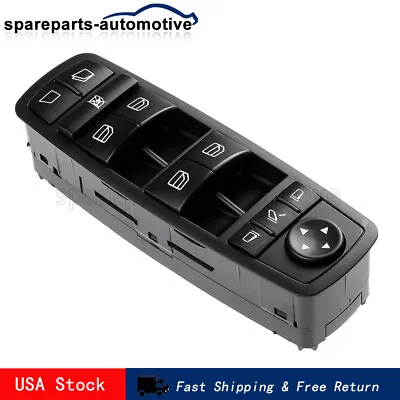 Window Switch Front Left 2518300390 For Mercedes-Benz GL350 GL450 R320  R63 AMG • $19.29