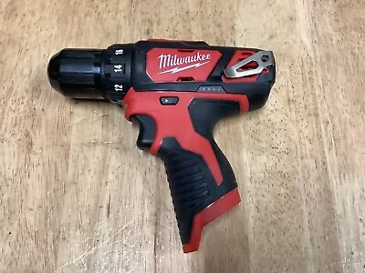 NEW MILWAUKEE 2407-20 M12 12V 12 Volt LED Cordless Lithium-Ion 3/8  Drill Driver • $39.95