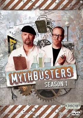 Mythbusters : Season 1 (DVD 2008 4-Disc Set)--FREE POSTAGE • $30.58