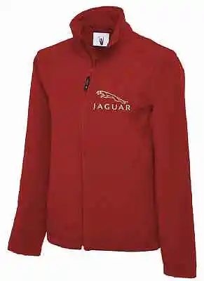 Jaguar Embroidered Soft Shell Jacket.  Logo Can Be Any Colour You Want! • £28.50