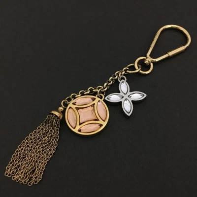 $18.50 • Buy Louis Vuitton Porte Cles Ice Flower Key Ring Charm /6Q0592
