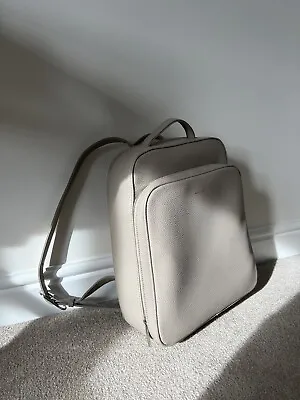 Matt & Nat Nova Purity Grey Vegan Backpack RRP £125 • £65