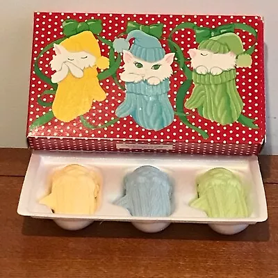 Kittens In Mittens Soaps/ Vintage Avon Soap Set / Christmas Gift Or Decoration • $3.99