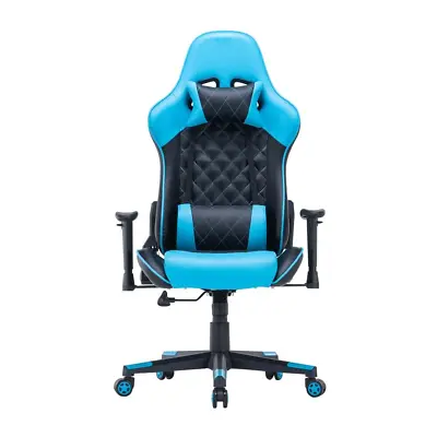 Gaming Chair Ergonomic Racing Chair 165° Reclining Gaming Seat 3D Armrest Footre • $199