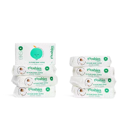 NEW Tooshies By TOM Eco Baby Wipes BULK (70pk X 8) • $59.95