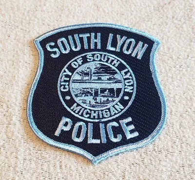 South Lyon Michigan Police Shoulder Patch • $3