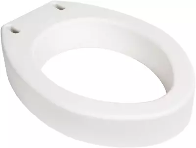 Raised Elevated Toilet Seat Riser For An Elongated Toilet And Compatible  • $33.44
