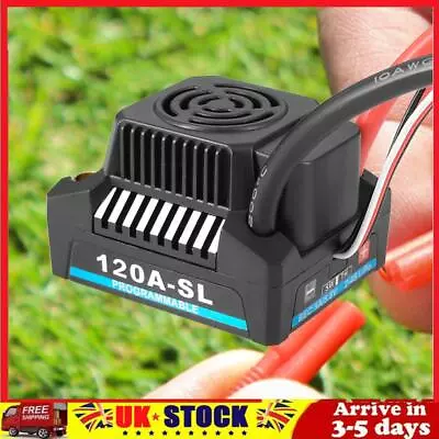 120A-SL 150A-SL 2-4S RC Brushless ESC Waterproof With 5A/5.8V BEC For 1/8 RC Car • £29.39