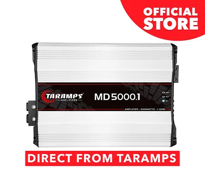 Taramps MD 5000.1 1 Ohm Amplifier 5000 Watts 1 Digital Channel • $375