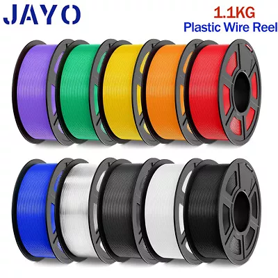 {BUY 10 PAY 6}JAYO PLA+ PLA Matte PETG SILK TPU 3D Printer Filament 1.75mm 1.1KG • $23.09