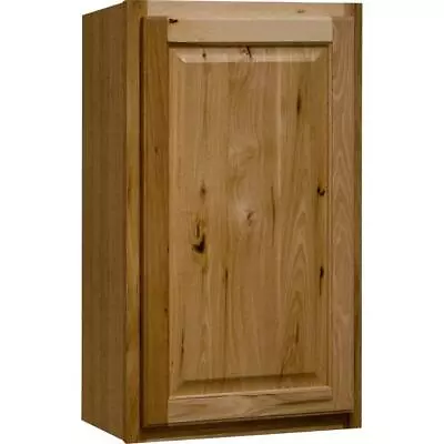 Hampton Bay Wall Kitchen Cabinet 18  X 30  X 12  Furniture Board Brown Stained • $250.87