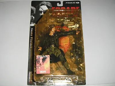 $37.99 • Buy McFarlane Movie Maniacs 3 Action Figure Snake Plissken Escape From LA- New 2000