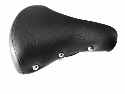 Studded Moped Springer Saddle Seat - Black • $47.69