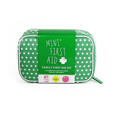 Mini First Aid Family First Aid Kit  - Emergency Medical Kit For Home Car Travel • £26.99