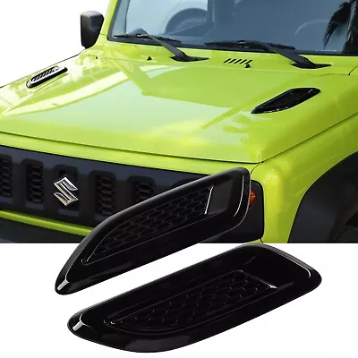 For Jimny 2019-2023 Glossy Black Hood Air Vent Outlet Fender Cover Trim • $25.99