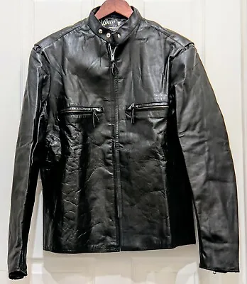 Vintage Buco J-100 Steerhide Cafe Racer Leather Racing Jacket Size Med 40 • $585