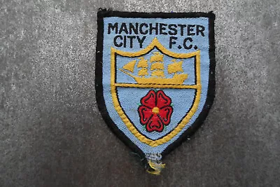 Manchester City Football Sport Woven Cloth Patch Badge (L50S) • £4.99