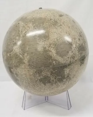 Rand McNally 1969 Lunar Moon Globe 12  With Stand • $249.97